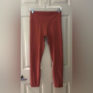 Lululemon Women’s Wunder Under High-Rise Tight 25" *Full-On Luxtreme, Size 8